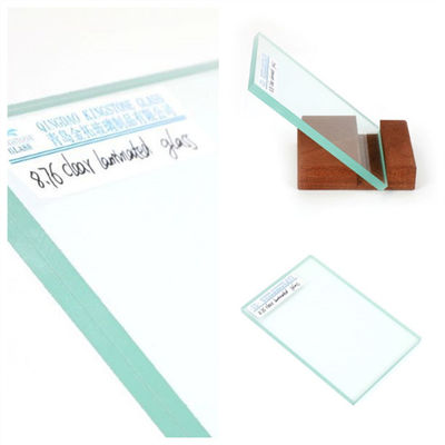 6.38 mm An toàn rõ ràng Laminated Float Glass A Grade cho cửa sổ / cửa / bức tường rèm