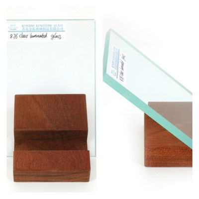 4mm + 4mm Clear Soundproof Laminated Glass A Grade cho cửa sổ cửa ngăn