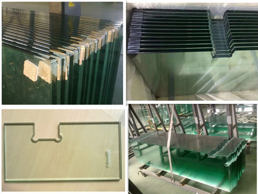 Một lớp kính bảo mật nhựa laminated cho cửa sổ / cửa / bức tường rèm