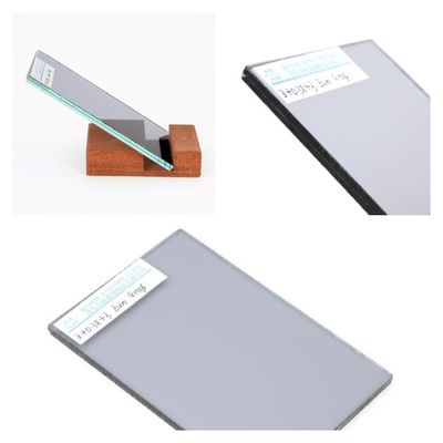 3+3MM Euro Gray Safety Laminated Glass Kháng nổ Độ minh bạch cao