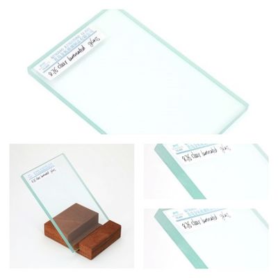6.76mm - 25.52mm Laminated Control Glass Sound Insulation Độ bền cao