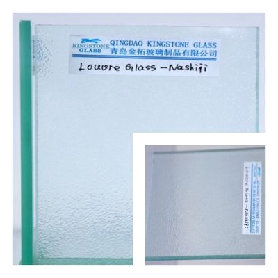 5mm Độ dày Clear Louver Glass Rectangle Jalousie Window Glass Panel