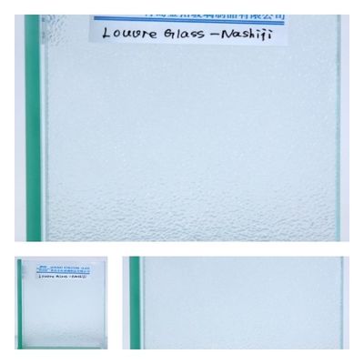 Xứ chữ nhật F Green Clear Louver Glass 4mm 5mm 6mm Độ dày thủy tinh thông gió
